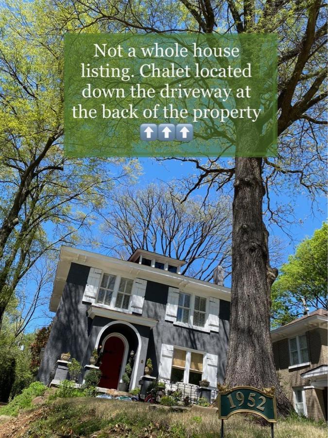 The Olive Bird Chalet In Central Gardens, Memphis Tn Exteriör bild